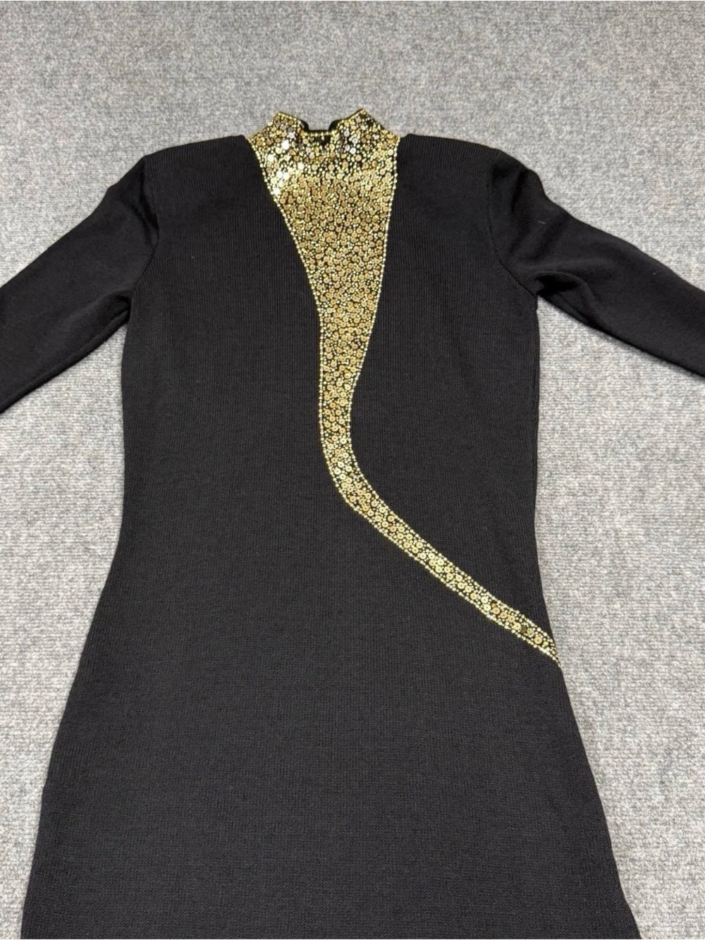 St John Evening By Marie Gray Black dress  Size 8